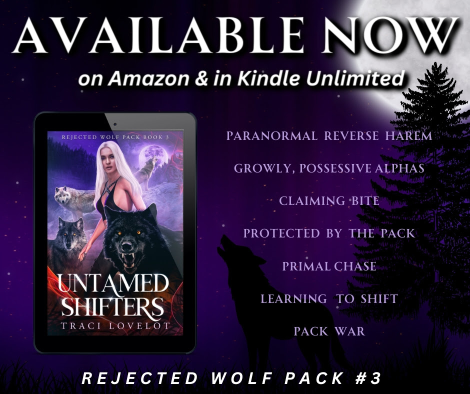 Growly, possessive alphas. Claiming bite. Primal chase. Learning to shift. And more in Untamed Shifters by Traci Lovelot 