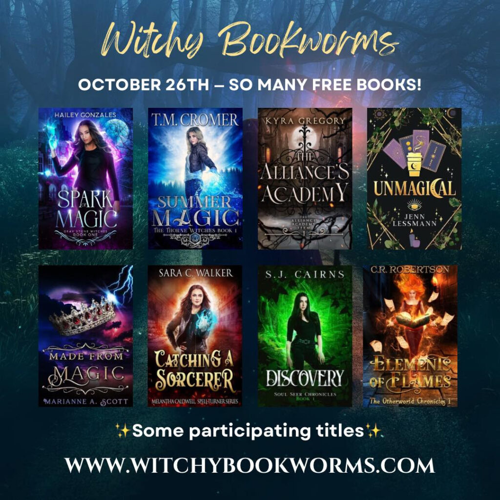 Over 135 free witch books