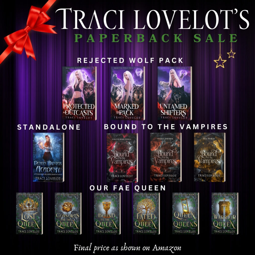 All Traci Lovelot series are on sale on Amazon. The final discount price is on Amazon.