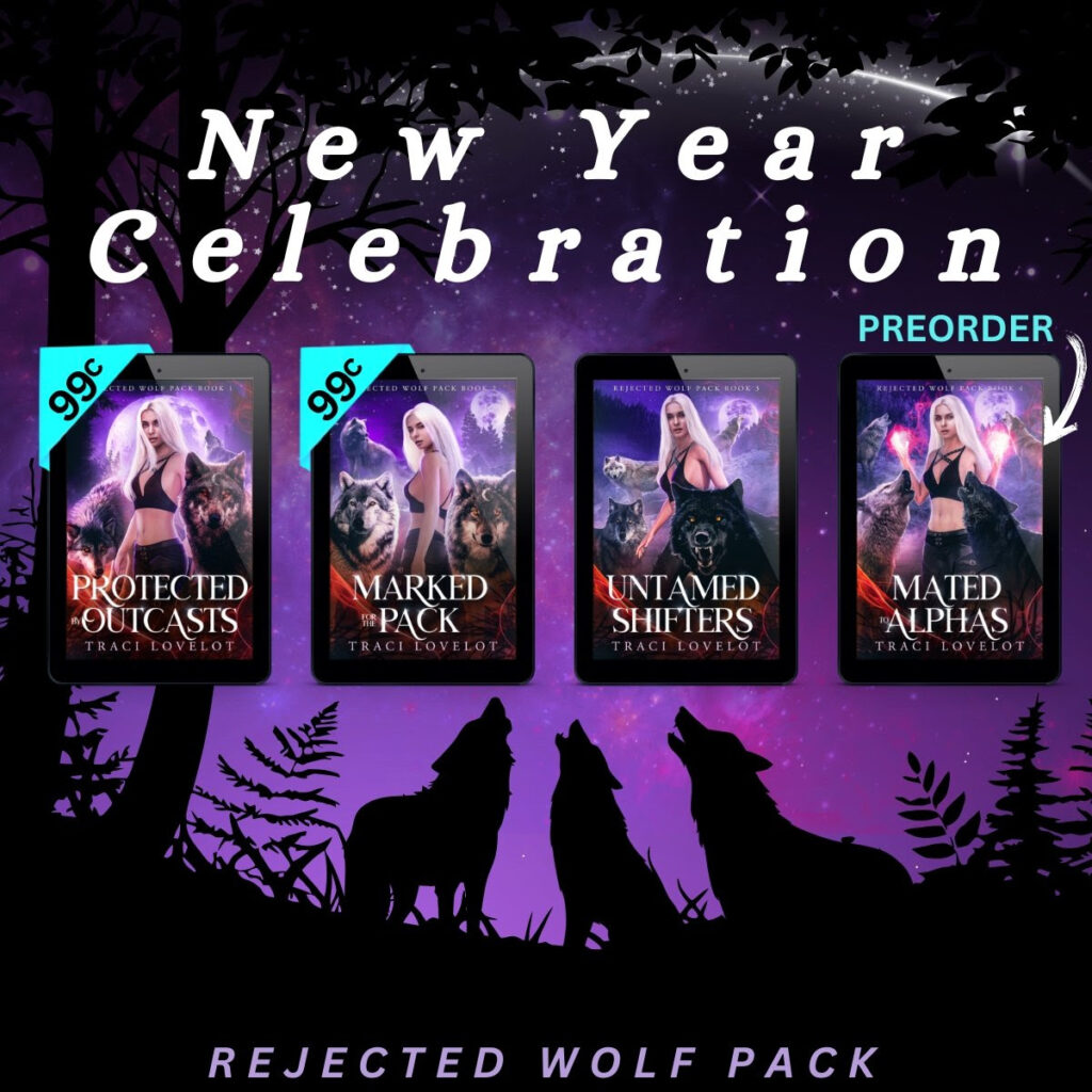 New Year Celebration: Book 1 and 2 are 99c each, Book 4 is ready to preorder! 